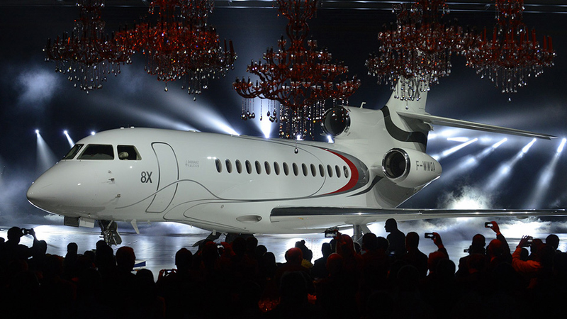Illustration for article titled Meet The Sexy New 3-Holer BizJet – The Dassault Falcon 8X